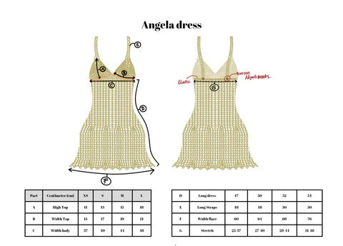 Angela Mini Dress Pistachio