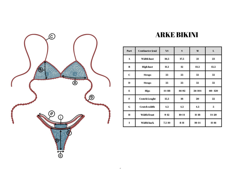 Arke Bikini Creme