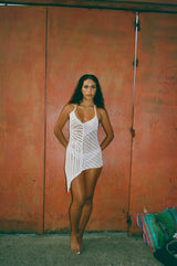 Carme Mini Dress Off White