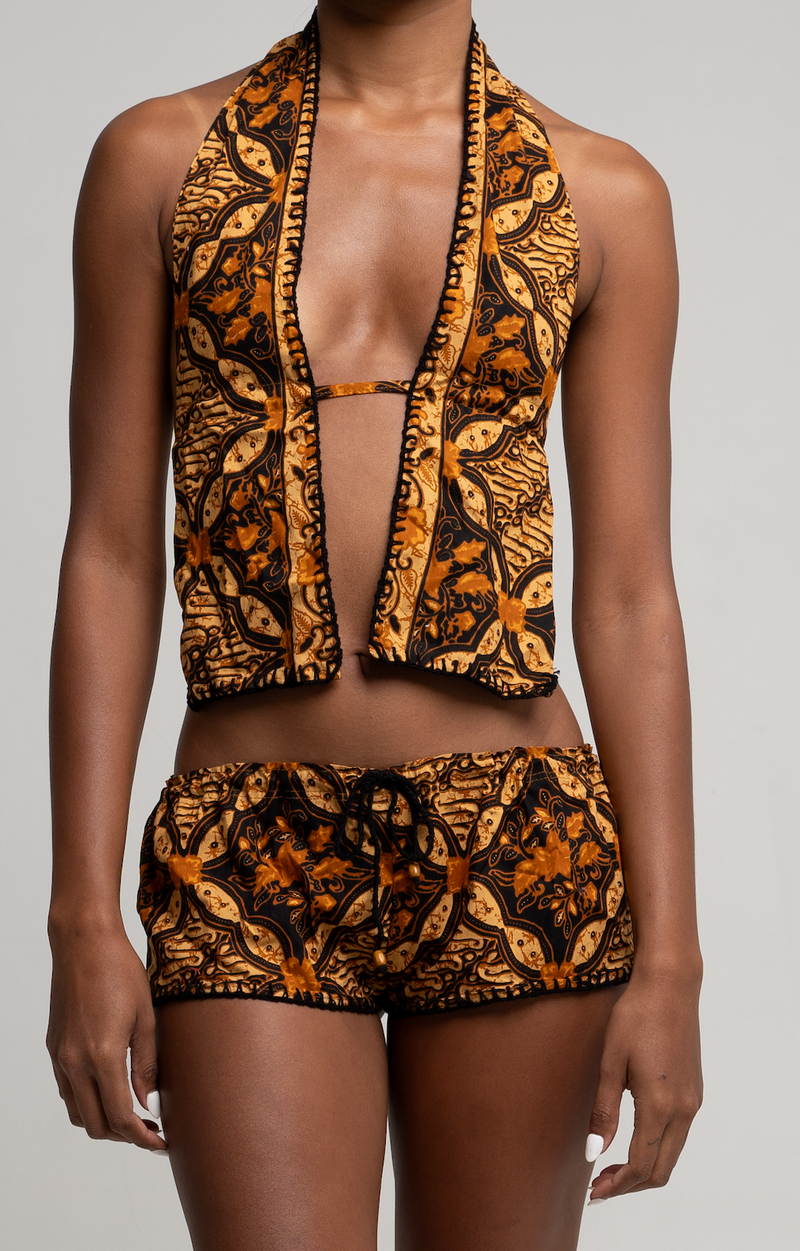 Batik Kupu Short Set