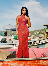 Diah Maxi Dress Ruby