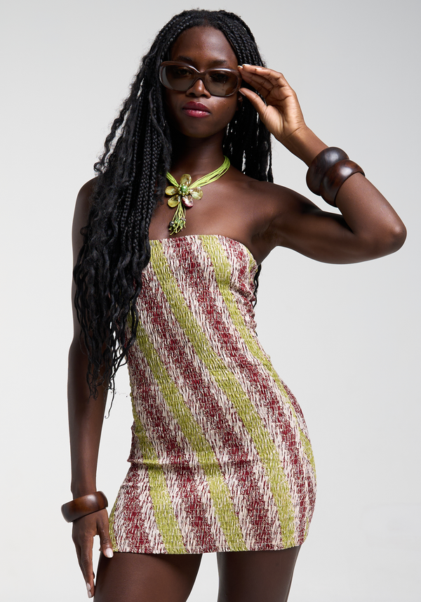 Batik Tube Dress Natal