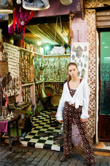 Baia Crop Top Chocolate