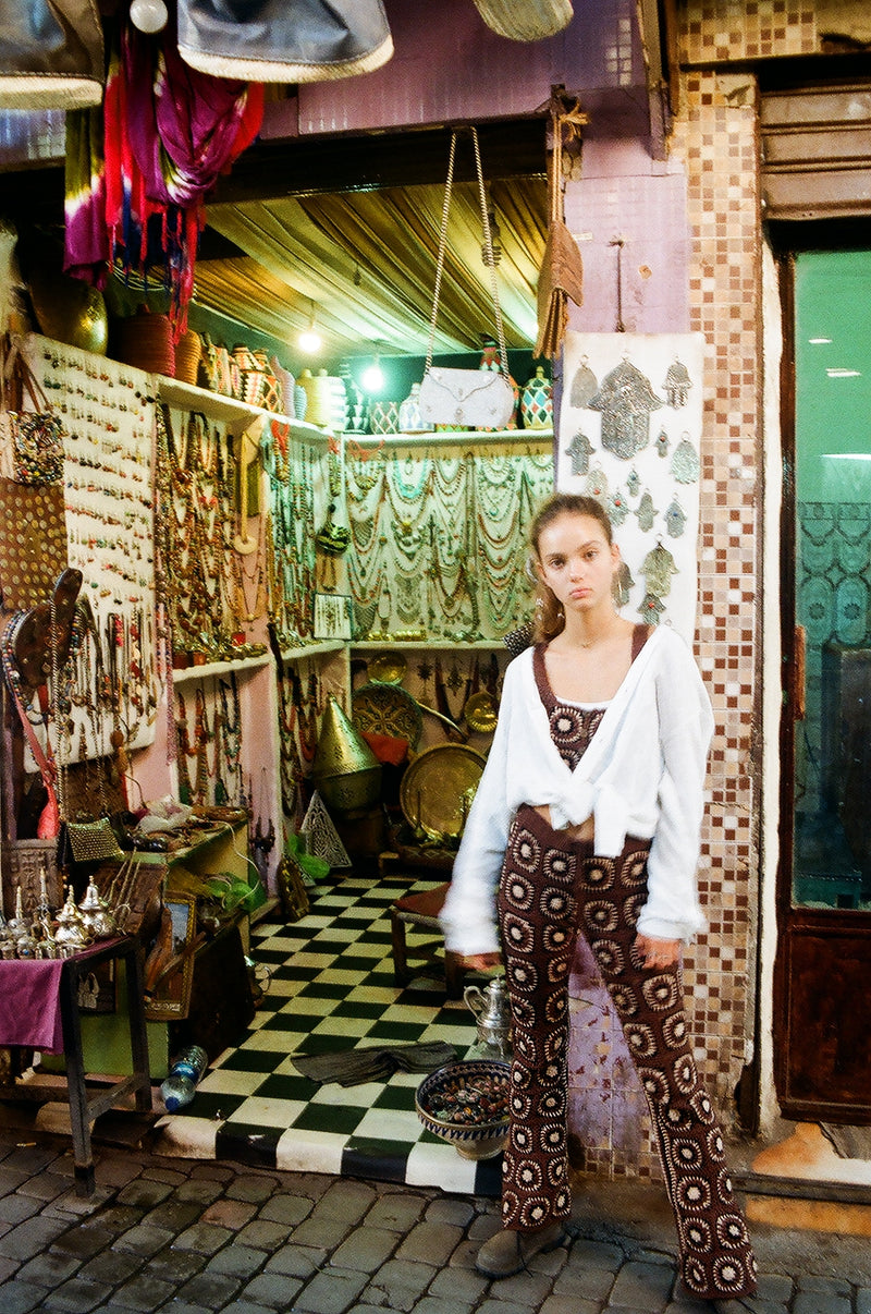 Baia Crop Top Chocolate